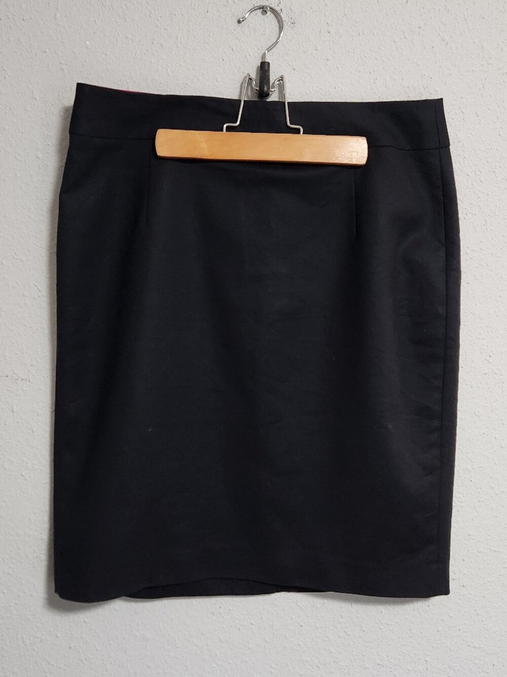 Banana Republic | Black Pencil Skirt Cotton Blend Size 8